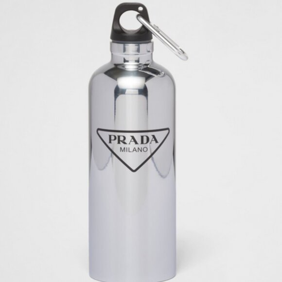 🩶NIB🩶 Prada Stainless Steel Water Bottle 500ml - So Giftable! - Picture 1 of 4